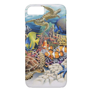 Coque Case-Mate iPhone Les eaux de corail avec les poissons tropicaux