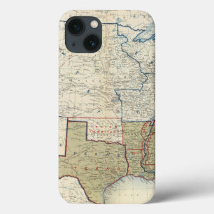 Etui iPhone 13 Les Etats-Unis en juin 1861