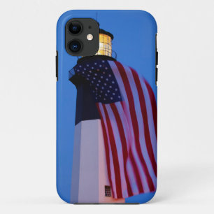 Coque iPhone 11 Les Etats-Unis, la Géorgie, île de Tybee, drapea