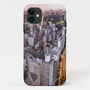 Coque Case-Mate Pour iPhone Les Etats-Unis, l'Illinois, Chicago, vue aérienne
