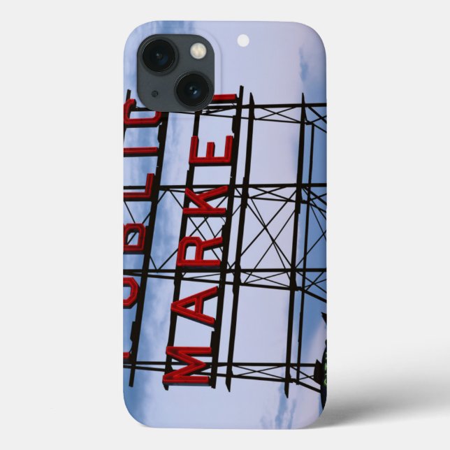Coques Case-Mate iPhone Les Etats-Unis, Washington, Seattle, marché en (Verso)