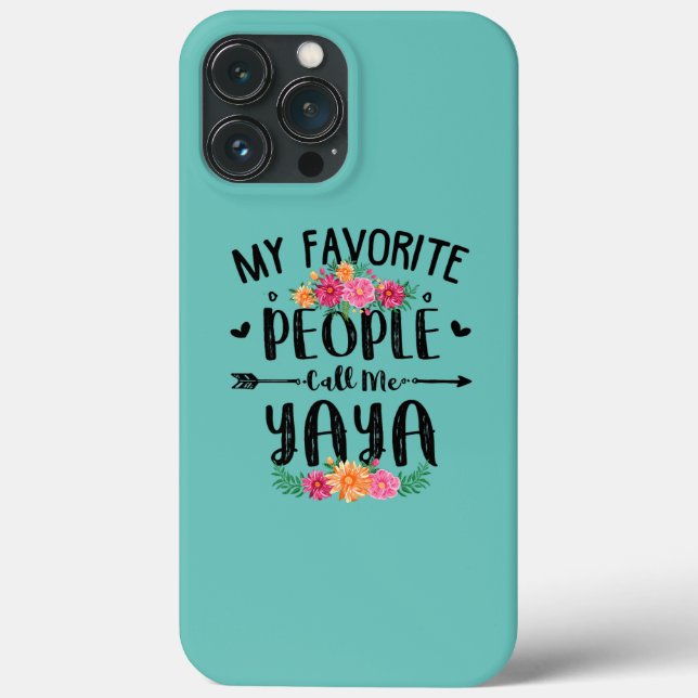 Coques Case-Mate iPhone Les Femmes Mes Favoris M'Appelent Les Mères Yaya (Verso)