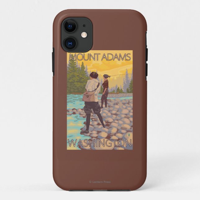 Coques Case-Mate iPhone Les femmes pilotent la pêche - bâti Adams, (Dos)