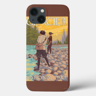iPhone 13 Case Les femmes pilotent la pêche - le parc national de