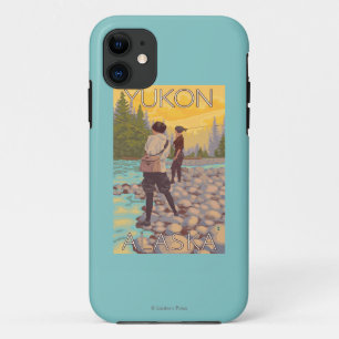 Coques Pour iPhone Les femmes pilotent la pêche - le Yukon, Alaska