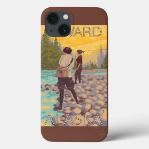 iPhone 13 Coque Les femmes pilotent la pêche - Seward, Alaska