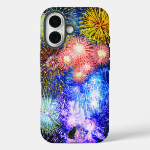 Coque Pour iPhone 16 Les feux d'artifice explosent dur