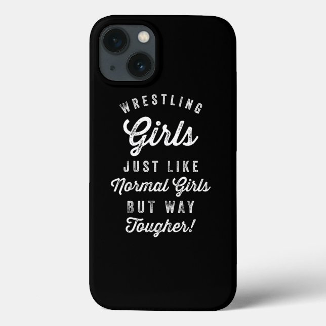 Coques Case-Mate iPhone Les Filles De Lutte Comme Les Filles Normales Mais (Verso)