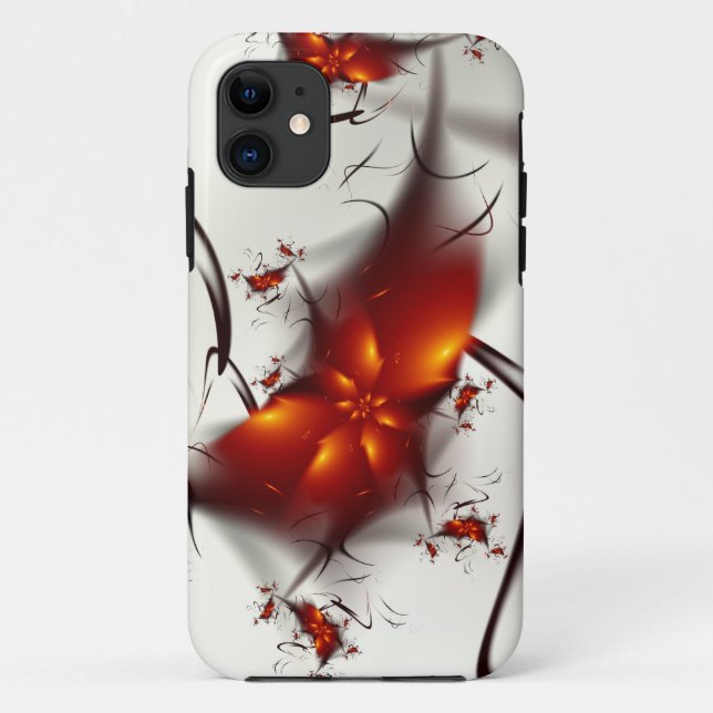 Coques Case-Mate iPhone Les fleurs et les cendres du feu soustraient la (Dos)