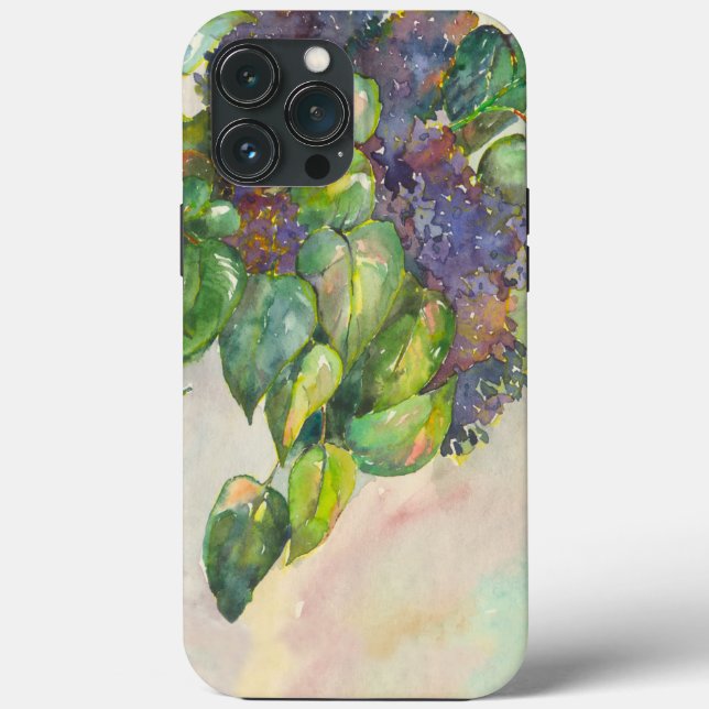Coques Case-Mate iPhone les fleurs lilas (Verso)