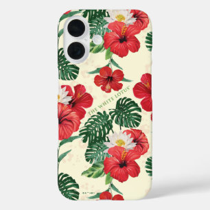 Coque Pour iPhone 16 Les fleurs tropicales du Lotus Blanc