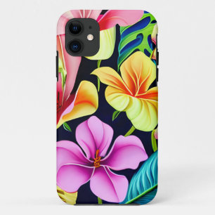 Case-Mate iPhone Case Les fleurs tropicales hawaïennes