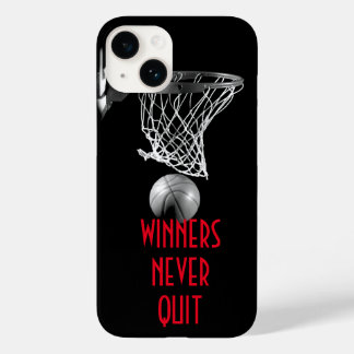 Coque Case-Mate iPhone Les Gagnants N'Ont Jamais Quitté Le Basket