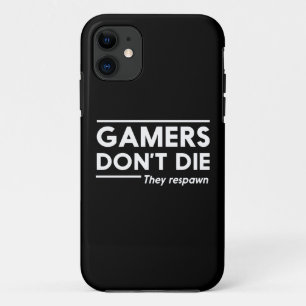 Coque Case-Mate iPhone Les Gamers ne meurent pas