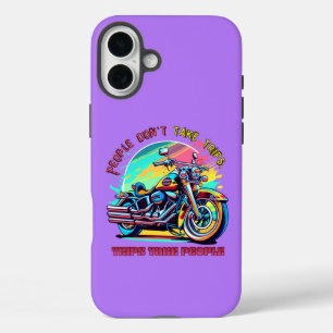 Coque Pour iPhone 16 Plus Les gens ne font pas de voyages : vélo de style ré