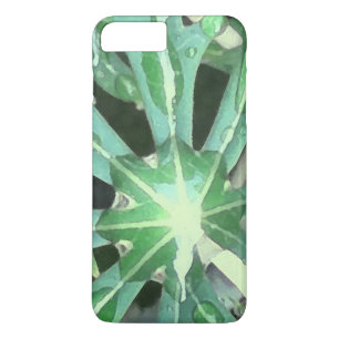 Coque iPhone 7 Plus Les gouttes de pluie en Feuille