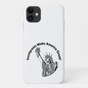 Case-Mate iPhone Case Les immigrés font de l'Amérique une grande puissan