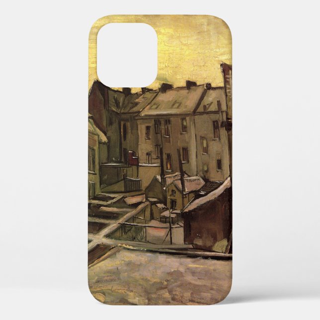 Coques Case-Mate iPhone Les jardins de maisons anciennes par Vincent van G (Verso)