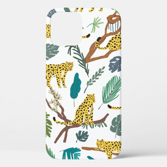 Coques Case-Mate iPhone Les léopards des animaux sauvages dans la forêt de (Verso)