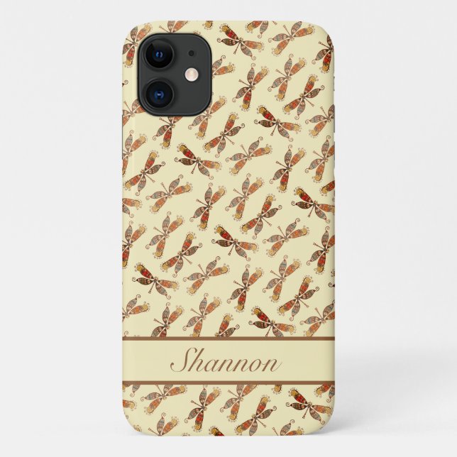 Coques Case-Mate iPhone Les libellules volent (Dos)