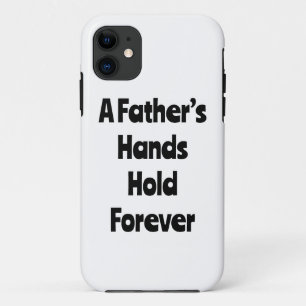 Case-Mate iPhone CASE LES MAINS D’UN PÈRE TIENNENT TOUJOURS UN CAS TÉLÉP