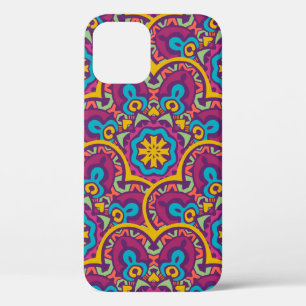 Case-Mate iPhone Case Les mandalas tribaux sans couture ethnique indiens