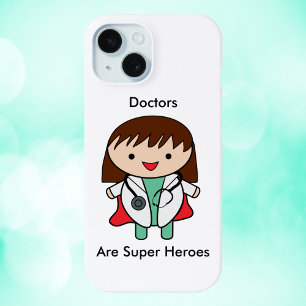 Coque Case-Mate iPhone Les médecins sont de super héros Femme drôle