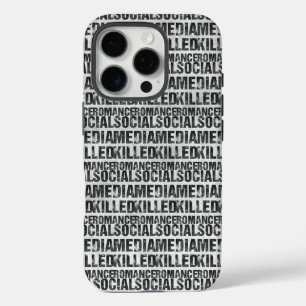 Coque iPhone 16 Pro Les médias sociaux ont tué la romance
