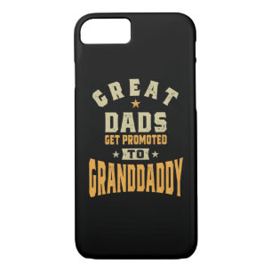 Case-Mate iPhone Case Les Mens Les Grands Dads Sont Promus À Grand-Papa