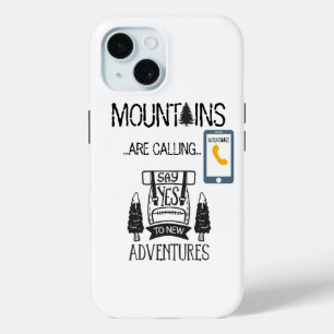Coque Case-Mate iPhone "Les montagnes appellent" Paysage majestueux