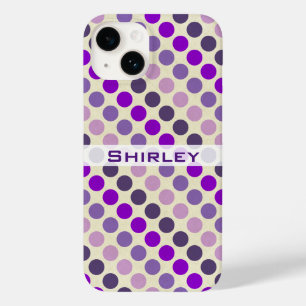 Coque Case-Mate iPhone Les nuances de Pois violets par Shirley Taylor