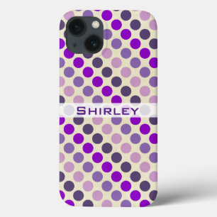Case-Mate iPhone Case Les nuances de Pois violets par Shirley Taylor