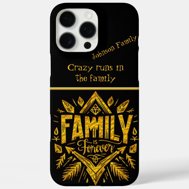 Coques Case-Mate iPhone Les obligations familiales et l'amour perpétuel da (Verso)