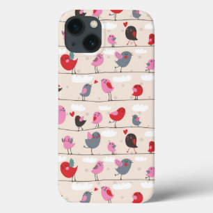 iPhone 13 Case Les oiseaux en amour