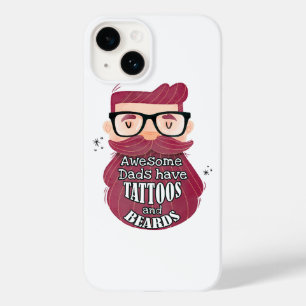 Coque Case-Mate iPhone Les papas géniaux ont des tatouages et des ours