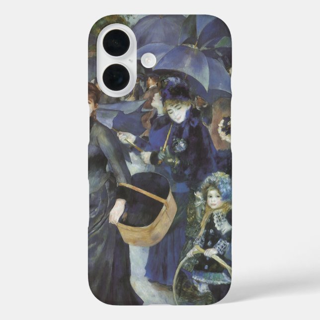 Coques Case-Mate iPhone Les Parapluies de Pierre Renoir, Impressionnisme V (Verso)