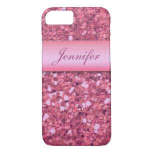 Case-Mate iPhone Case Les parties scintillantes roses Girly