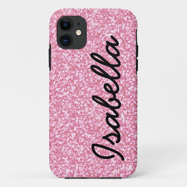 COQUES Case-Mate iPhone LES PARTIES SCINTILLANTES ROSES ONT IMPRIMÉ (Dos)