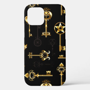 Case-Mate iPhone Case Les Patters de Seamless avec Golden Keys