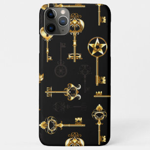 Case-Mate iPhone Case Les Patters de Seamless avec Golden Keys