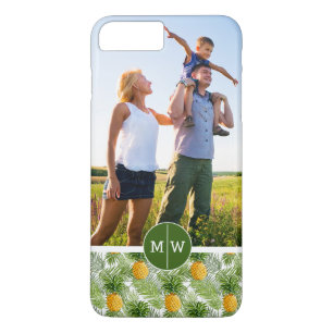 Coque Case-Mate iPhone Les paumes et les ananas   ajoutent votre photo et