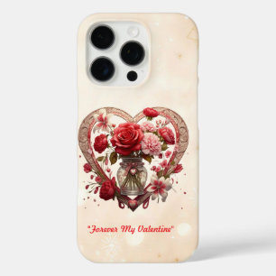 Coque iPhone 16 Pro "Les pétales de la passion"