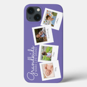 Case-Mate iPhone Case Les petits-enfants pourpres font la vie des grands