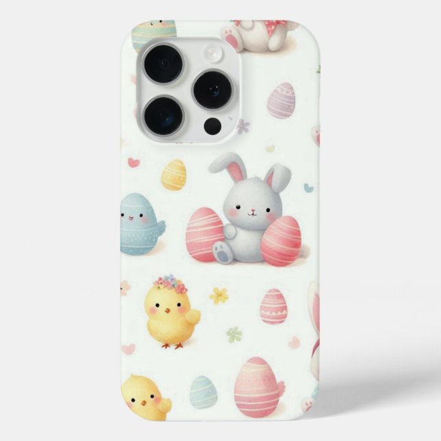 Coques Case-Mate iPhone Les Petits Poussins & Lapins (Verso)