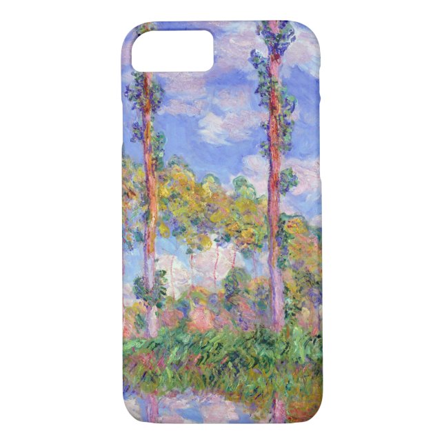 Coques Case-Mate iPhone Les peupliers au soleil, Monet (Dos)