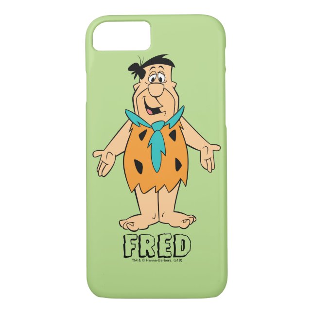 Coques Case-Mate iPhone Les Pierrafeu | Fred Flintstone (Dos)