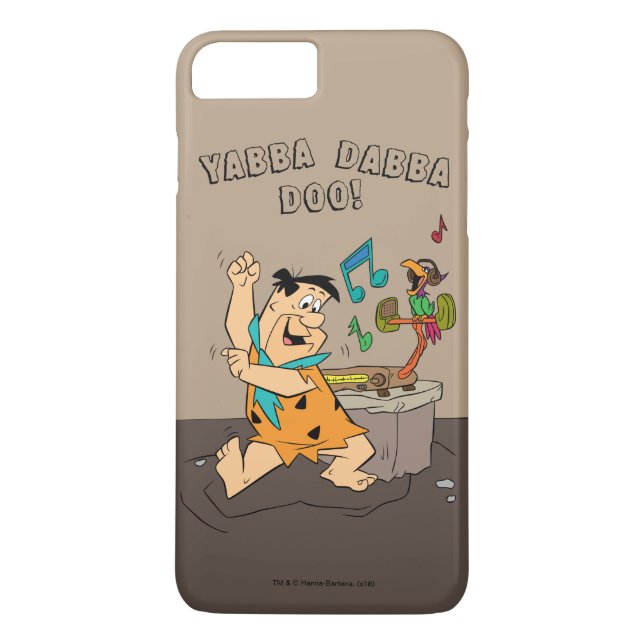 Coques Case-Mate iPhone Les Pierrafeu | Fred Flintstone Dancing (Dos)