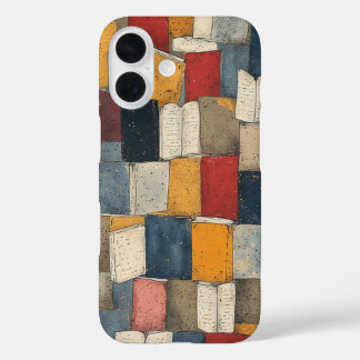 Coque Pour iPhone 16 Les piles de Bibliophile