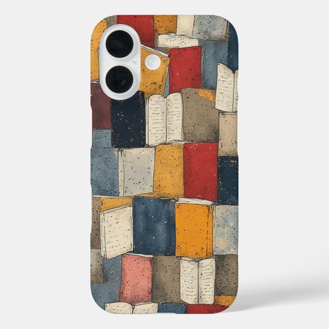 Coques Case-Mate iPhone Les piles de Bibliophile (Verso)