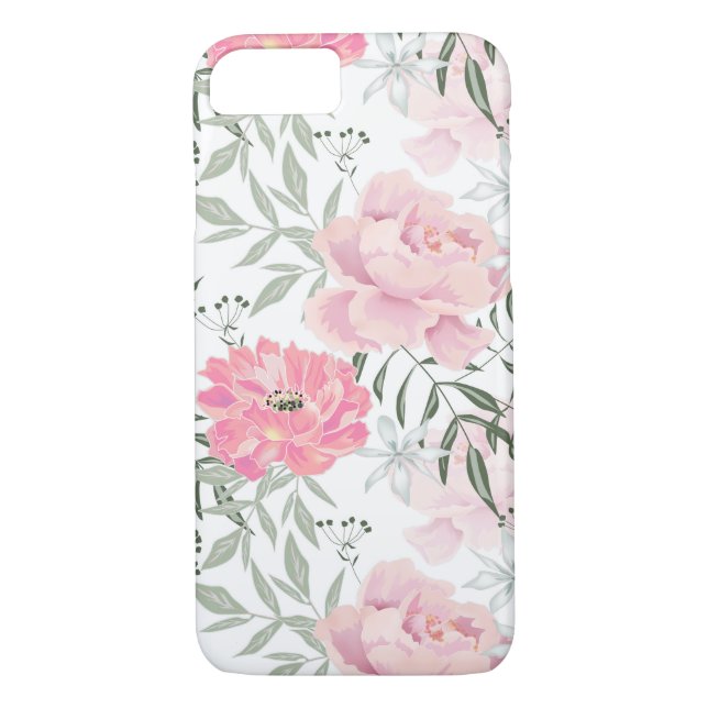 Coques Case-Mate iPhone Les pivoines roses (Dos)